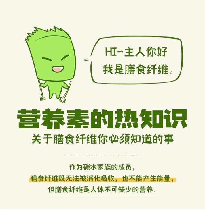 膳食纤维：人体健康的“绿色清道夫”