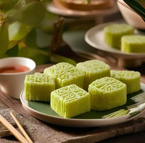 绿豆糕：传统美食的韵味与传承
