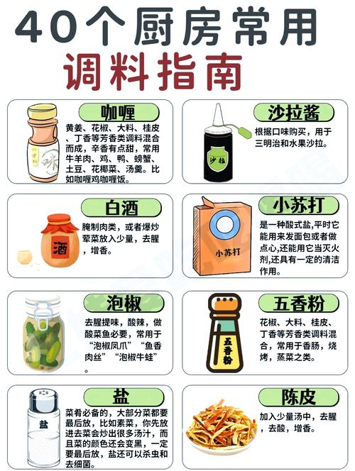 调料：烹饪中的灵魂伴侣