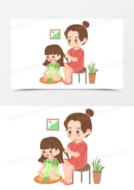 宝宝梳头：呵护童真，传递温情