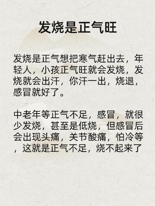 发烧：身体的警示与心灵的启示