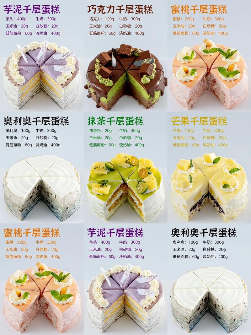 家庭版精致甜品——草莓千层蛋糕制作教程