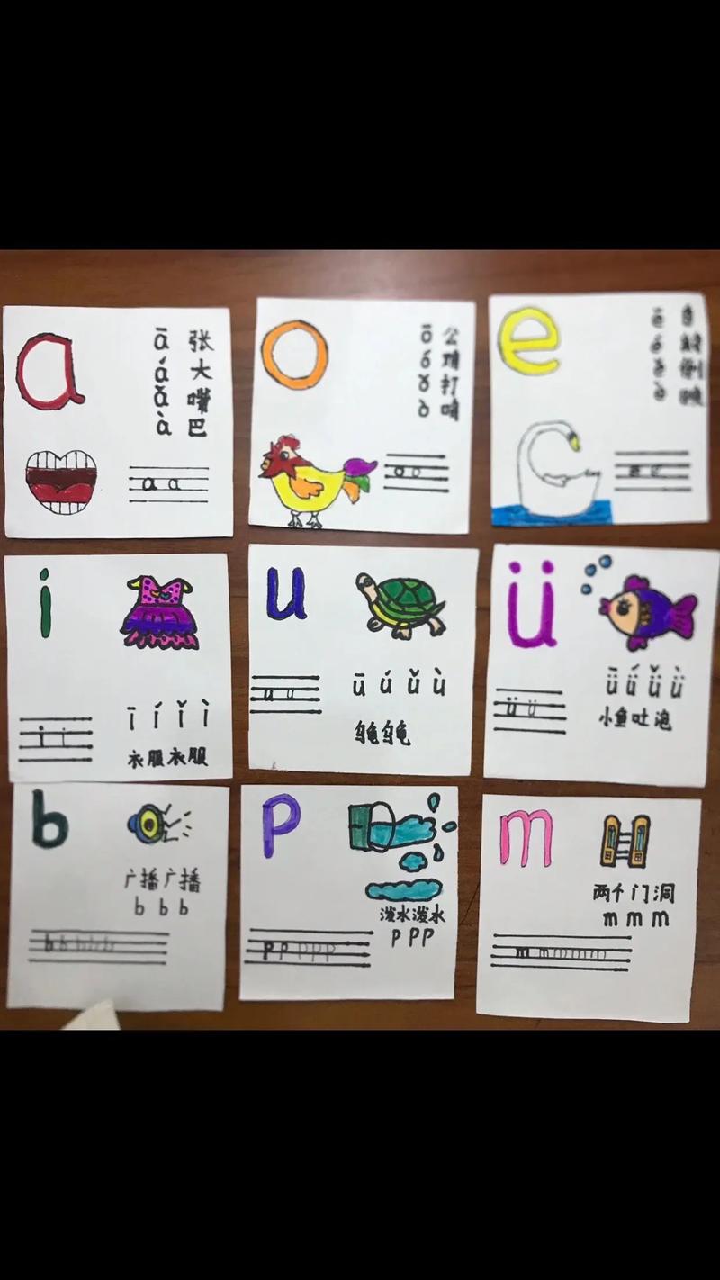 儿童拼音卡片：开启幼小衔接的趣味之门