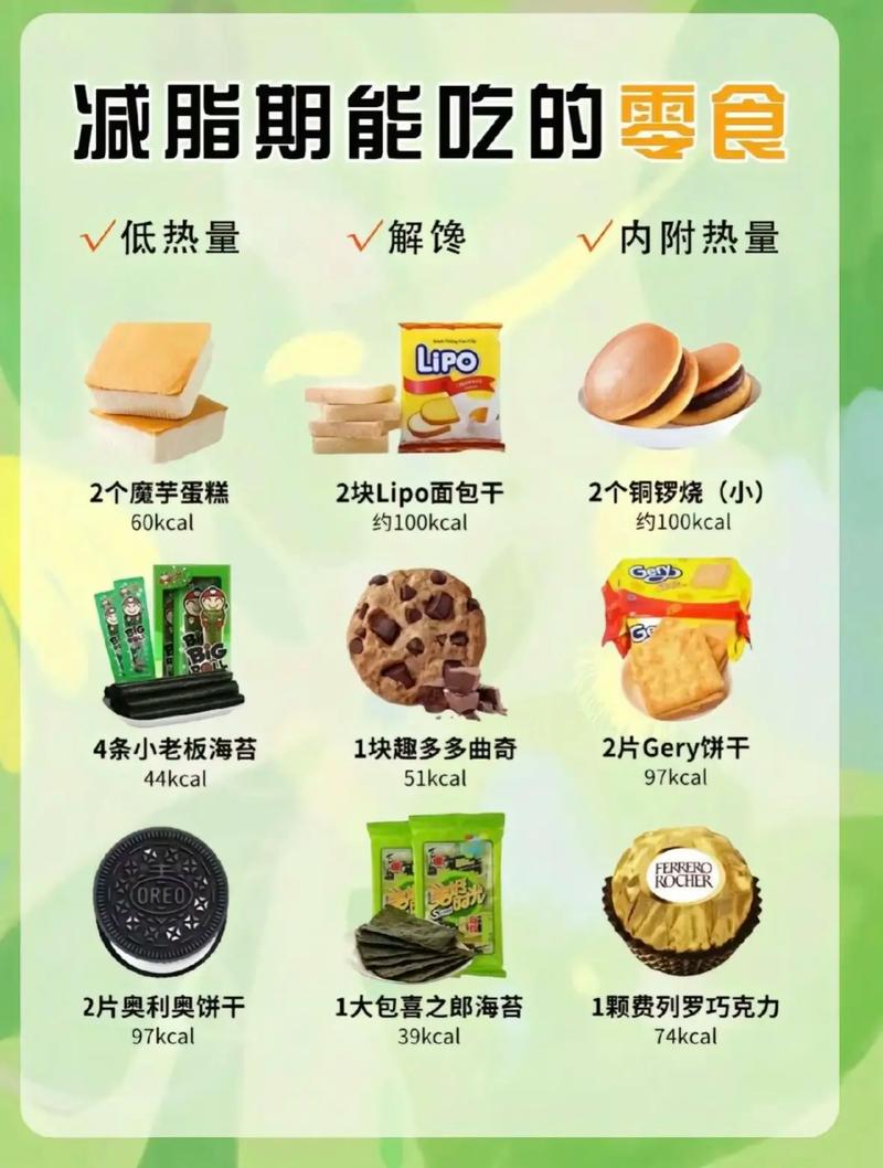 零食与减肥的平衡艺术