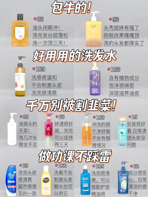 控油洗发水推荐：告别油腻发丝，还你清爽秀发