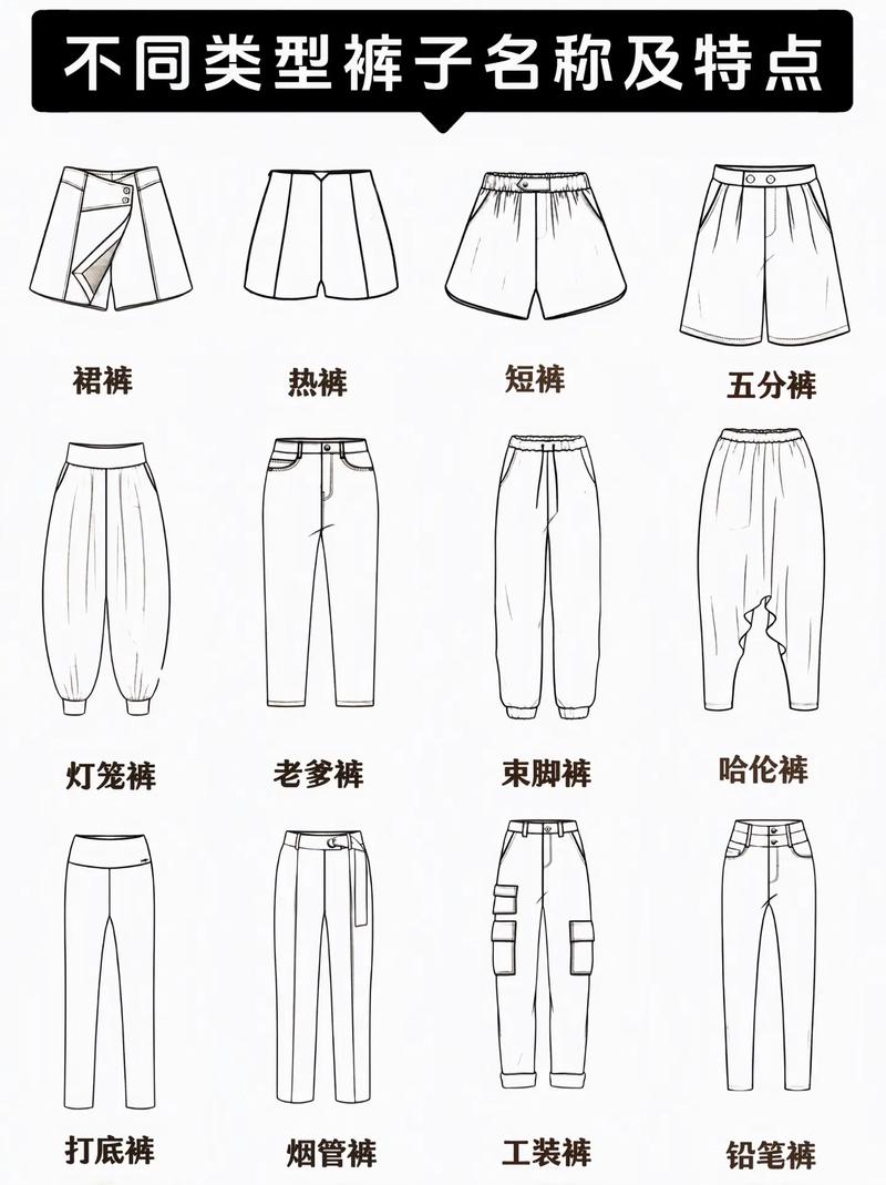 裤子的历史、类型与搭配艺术