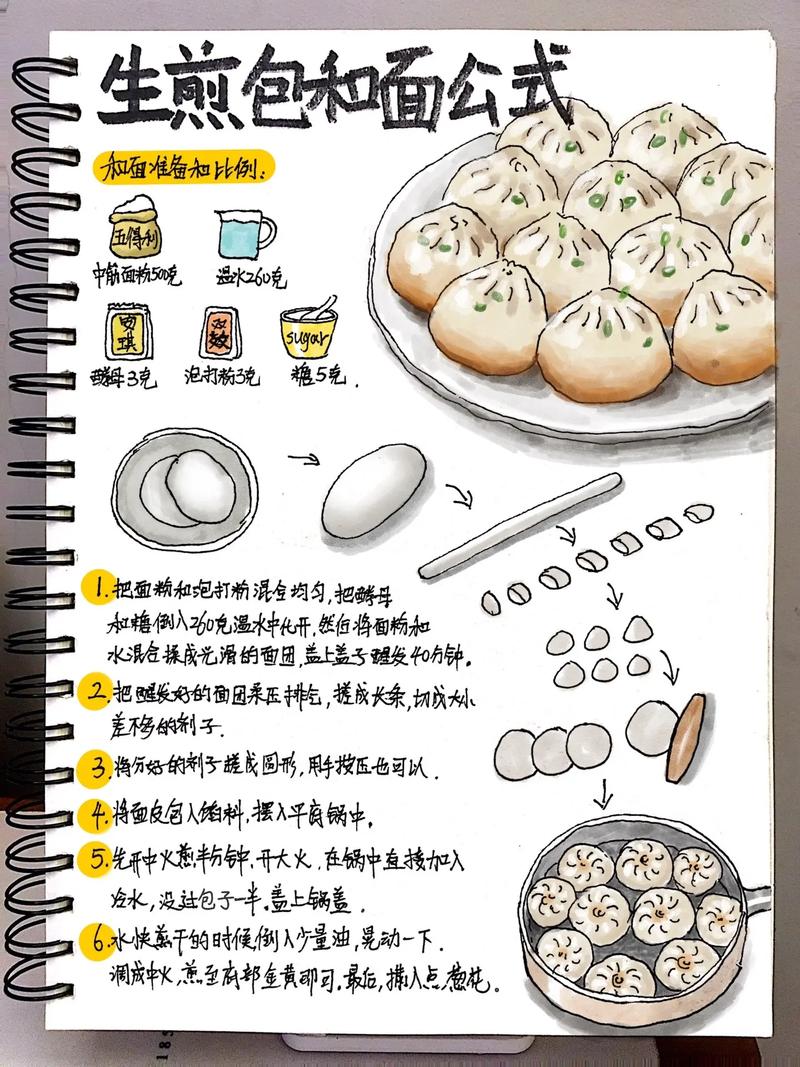上海生煎包的正宗做法：从面团到出锅，教你在家复刻经典美味
