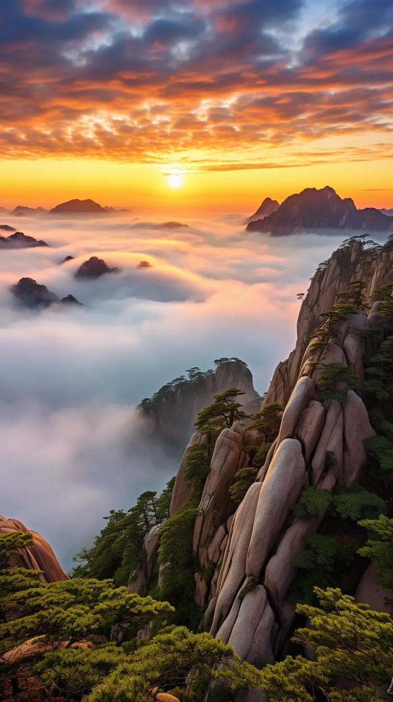 黄山日出：云海间的绝美时刻