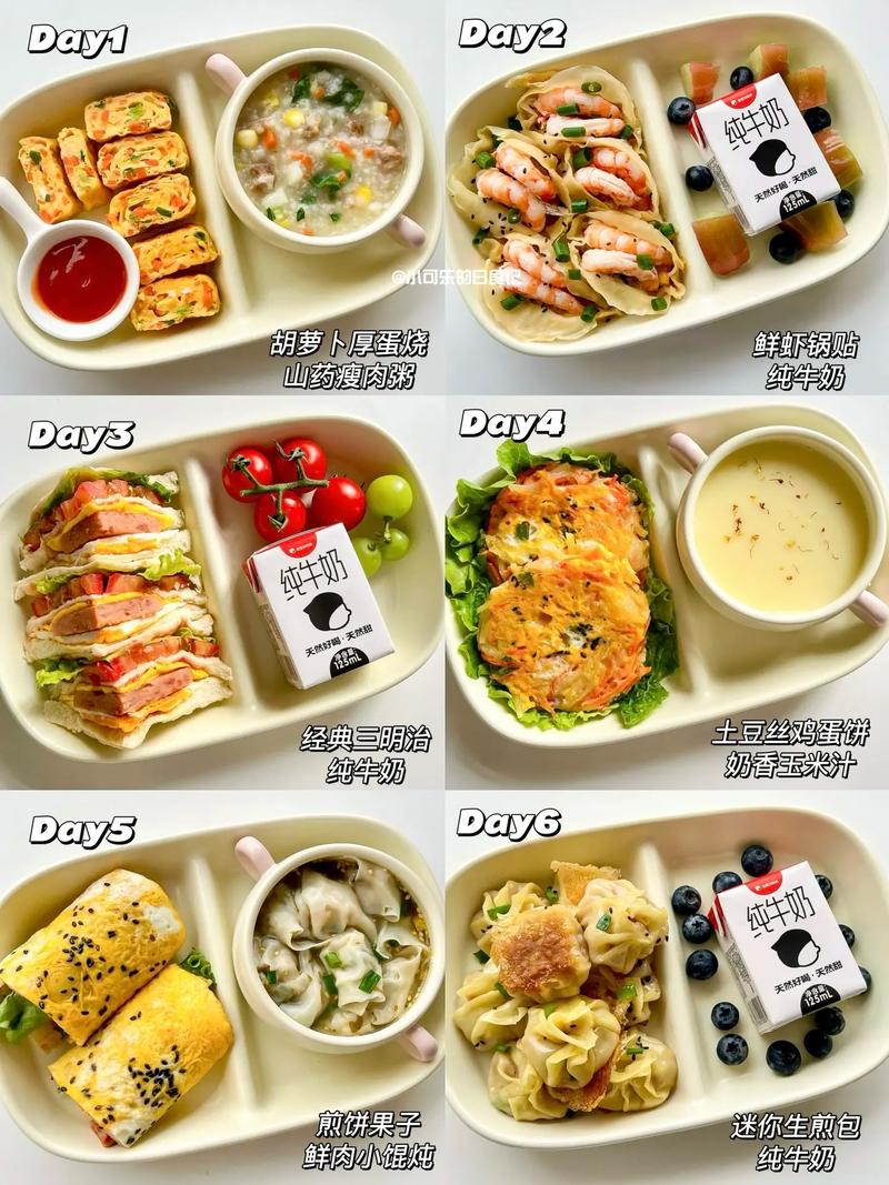 营养丰富的孩子早餐，助力成长每一天