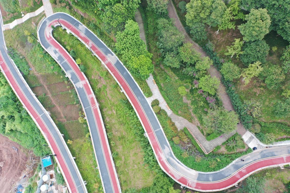 天府绿道，城市绿色脉动
