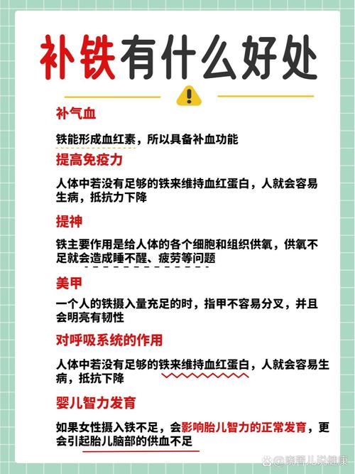 补铁养生：为健康注入活力之源