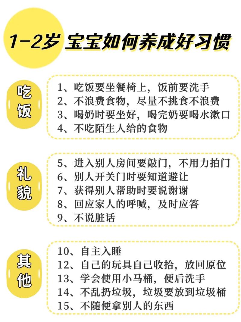 育儿技巧：培养孩子良好习惯的黄金法则
