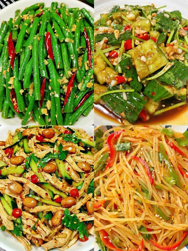 凉拌菜：清爽滋味，舌尖上的缤纷盛宴
