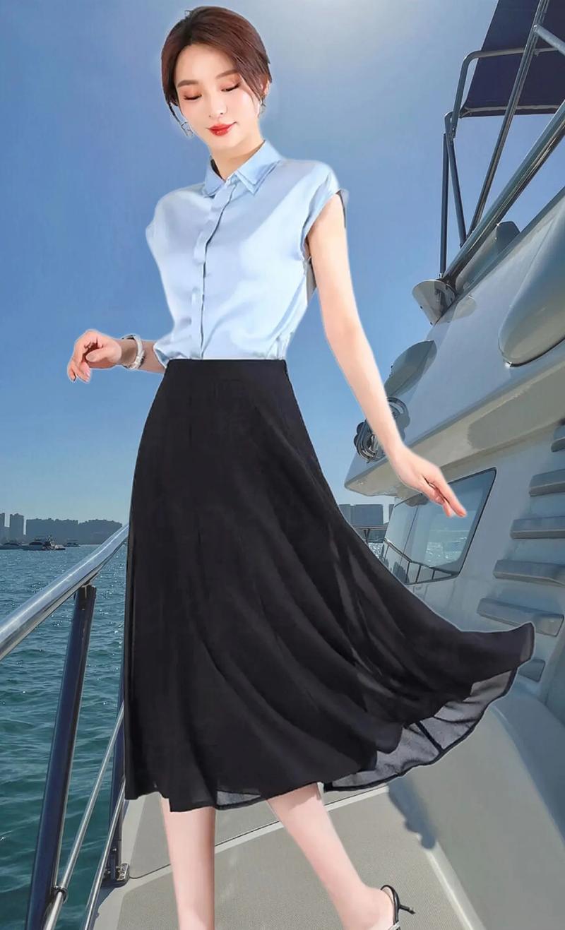 中高腰时尚穿搭：展现独特魅力，塑造完美身材