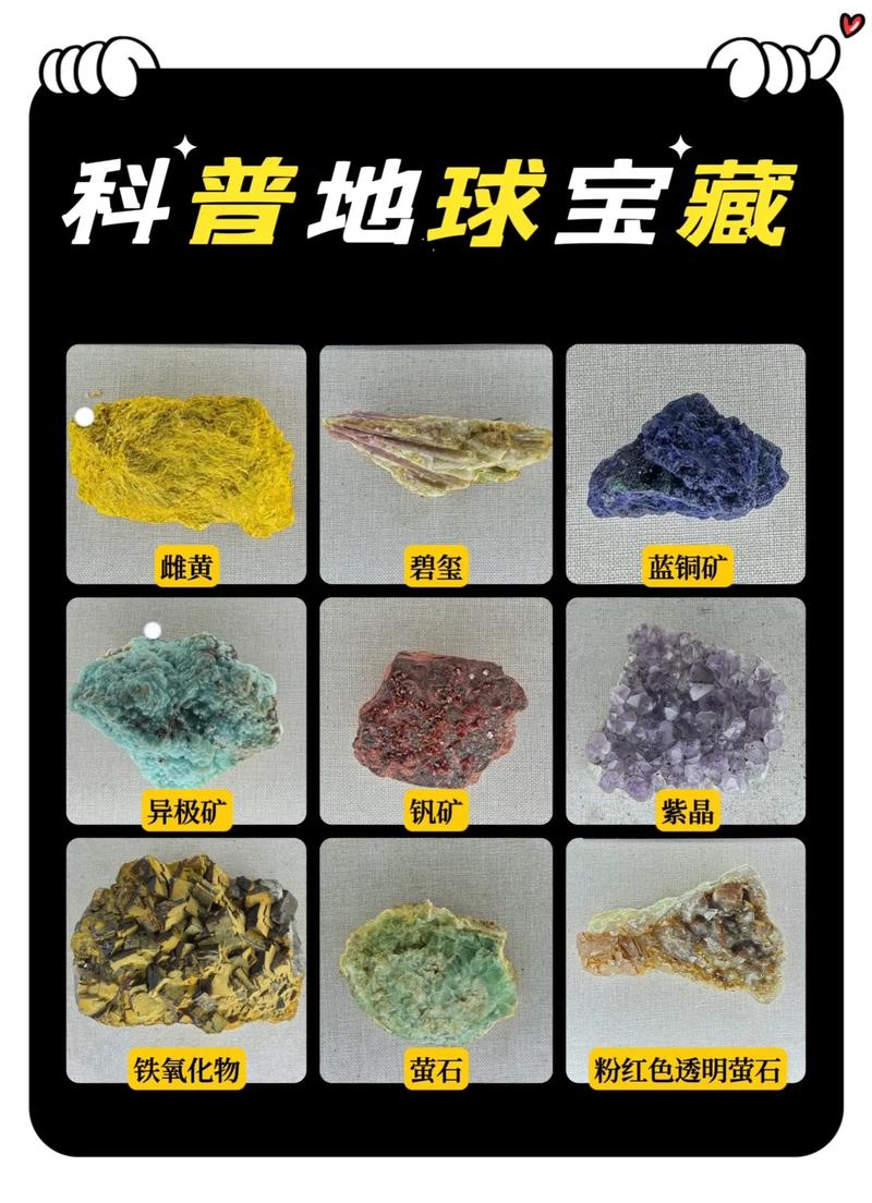 矿物质：地球的宝藏，生命的基石