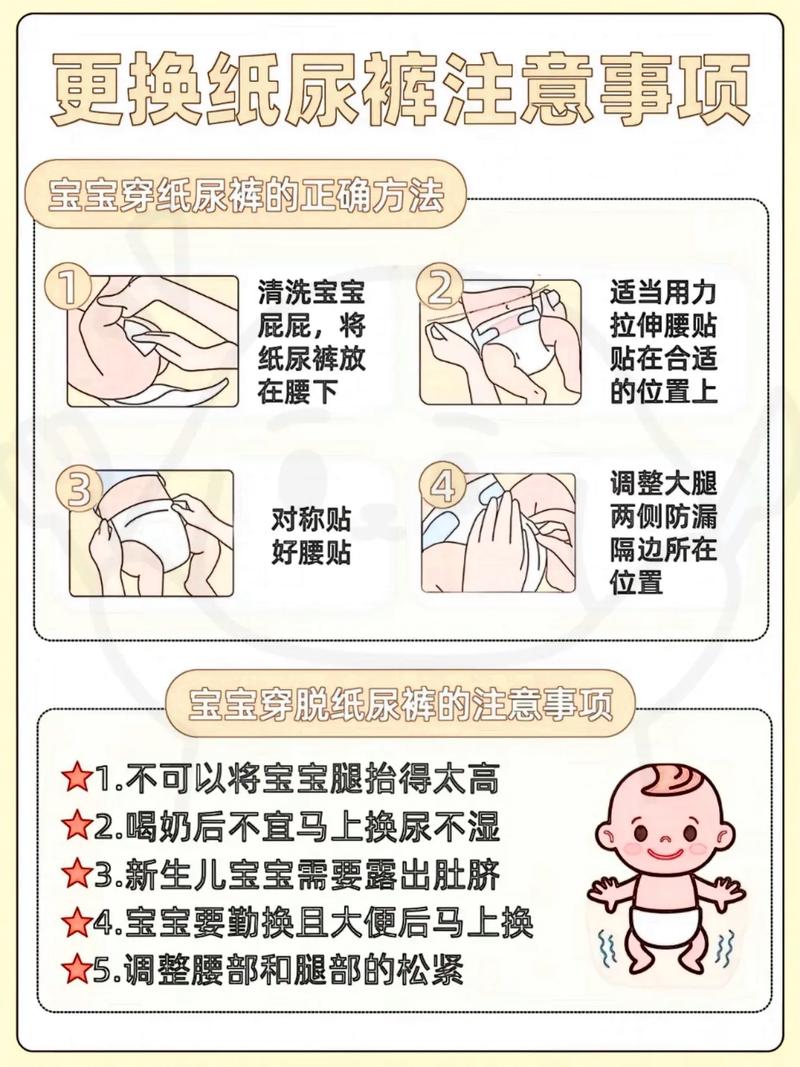 纸尿裤更换频率：关乎宝宝健康的细致呵护