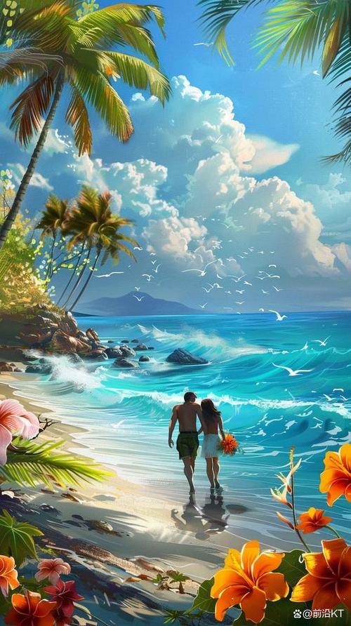 恋曲悠扬，海畔时光：一场海边的浪漫邂逅