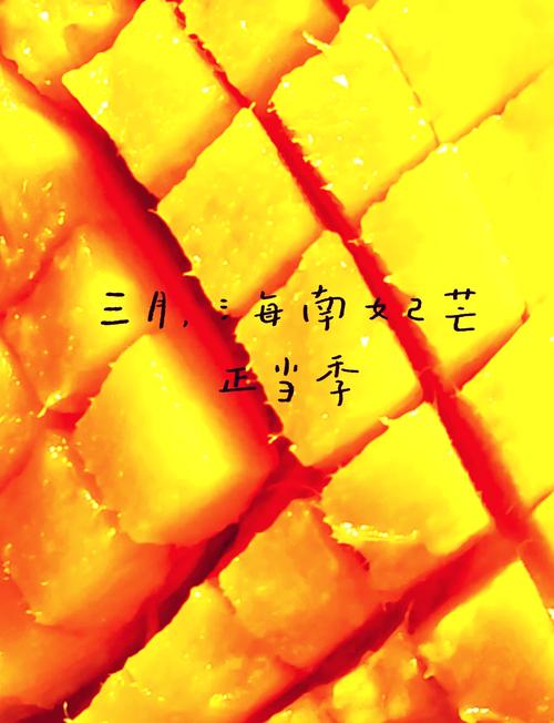 芒果：热带果香的甜蜜馈赠