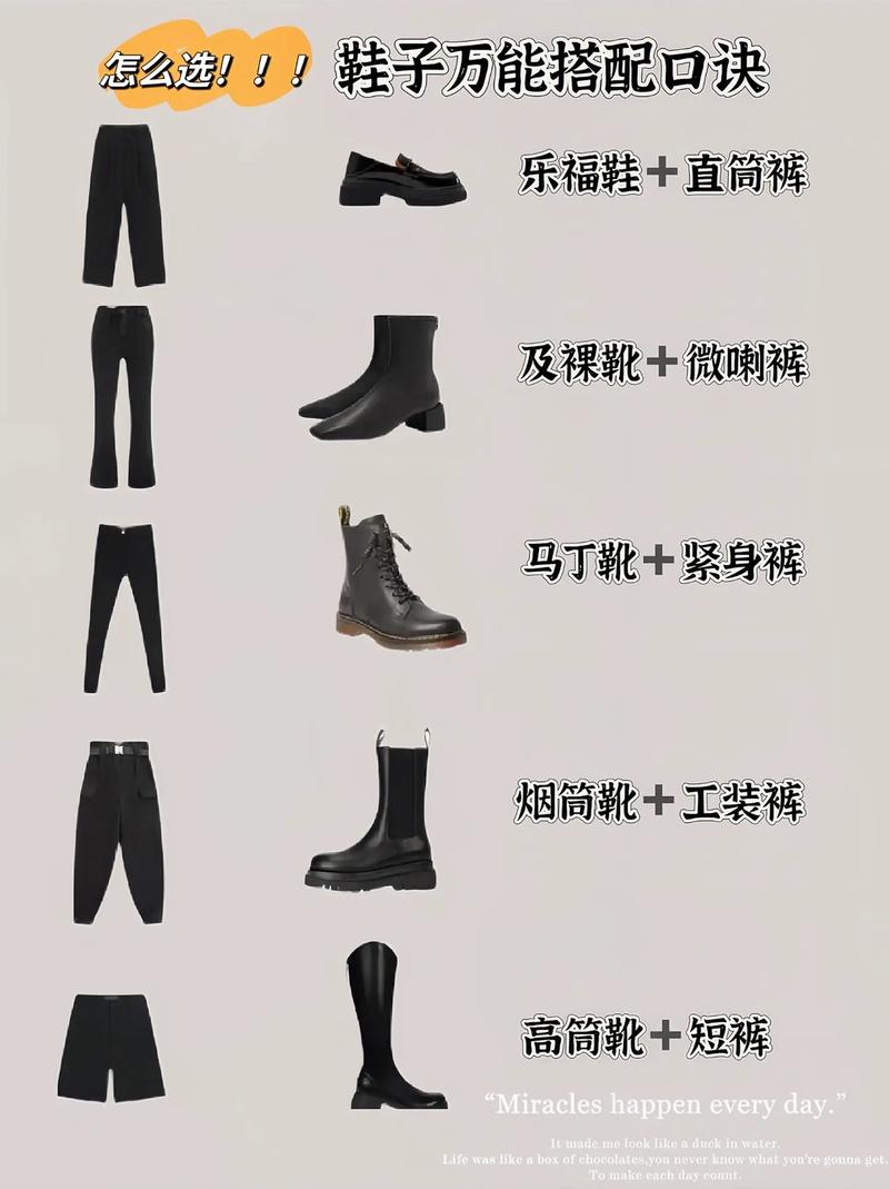 鞋子搭配秘籍：解锁时尚与舒适的完美组合