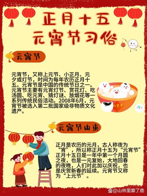 元宵节习俗大揭秘