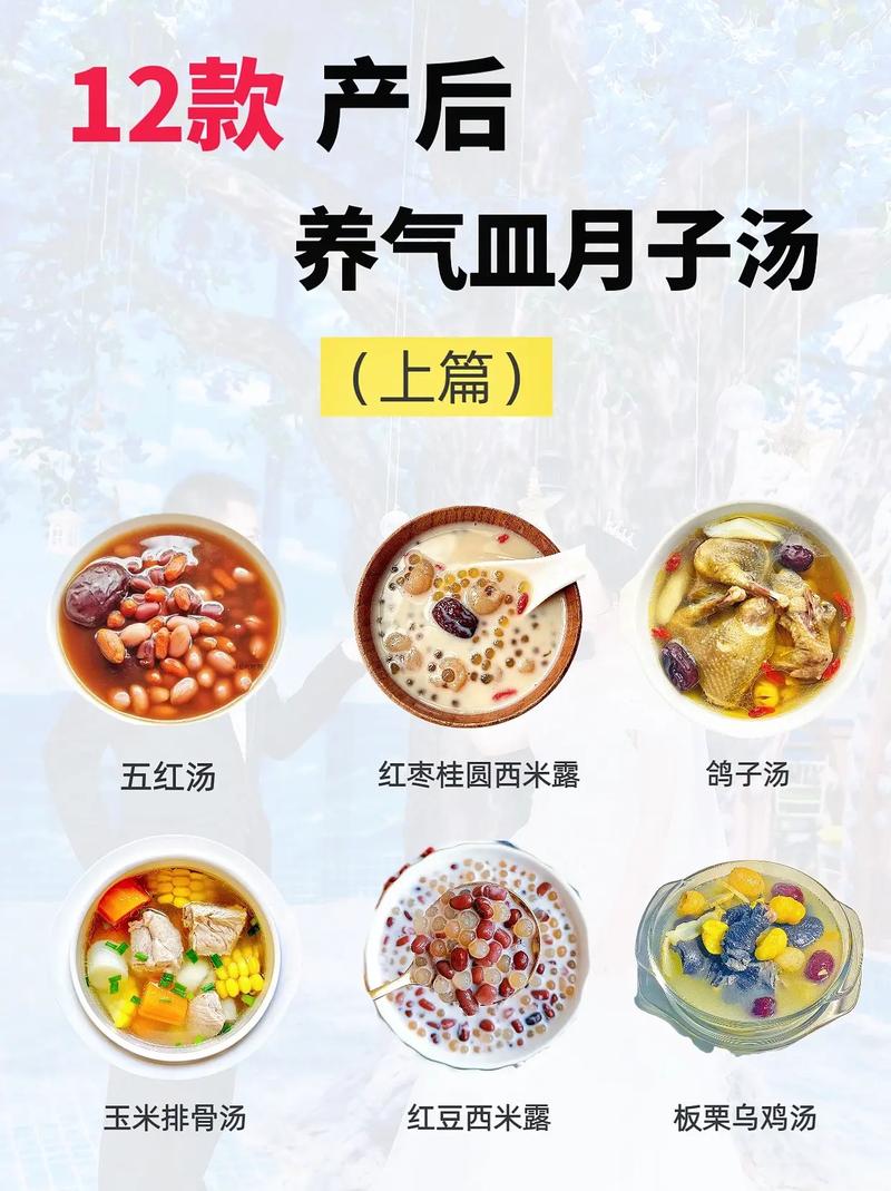 产后护理汤品推荐：滋养新妈妈，助力身体恢复