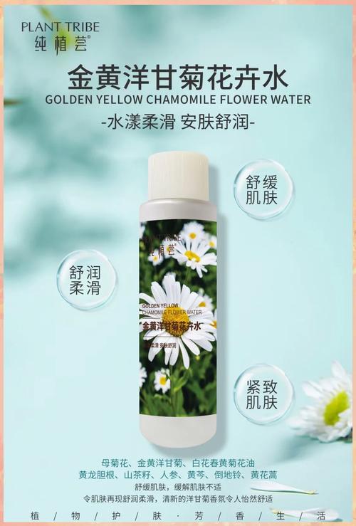 洋甘菊舒缓抗敏：肌肤的温柔守护者