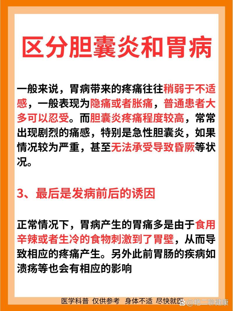 胆囊炎：症状、诊断与治疗全解析
