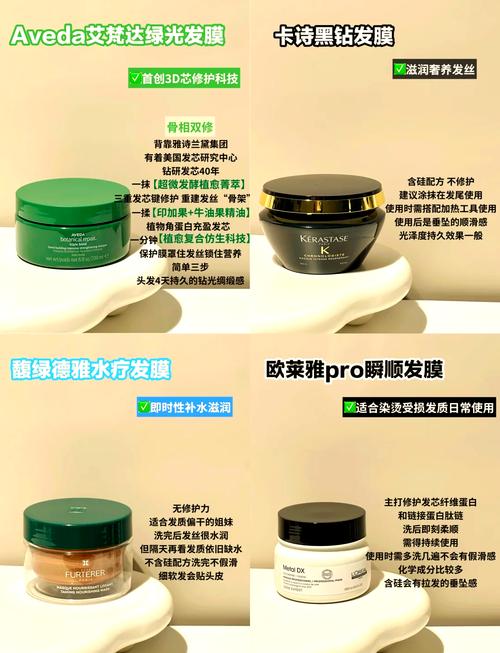 烫染后的头发护理：发膜的妙用与选择