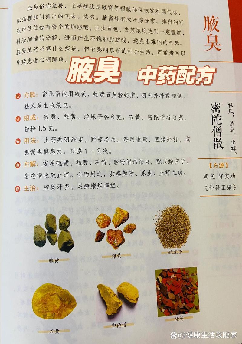 狐臭偏方治疗全攻略：从根源到民间智慧的探索