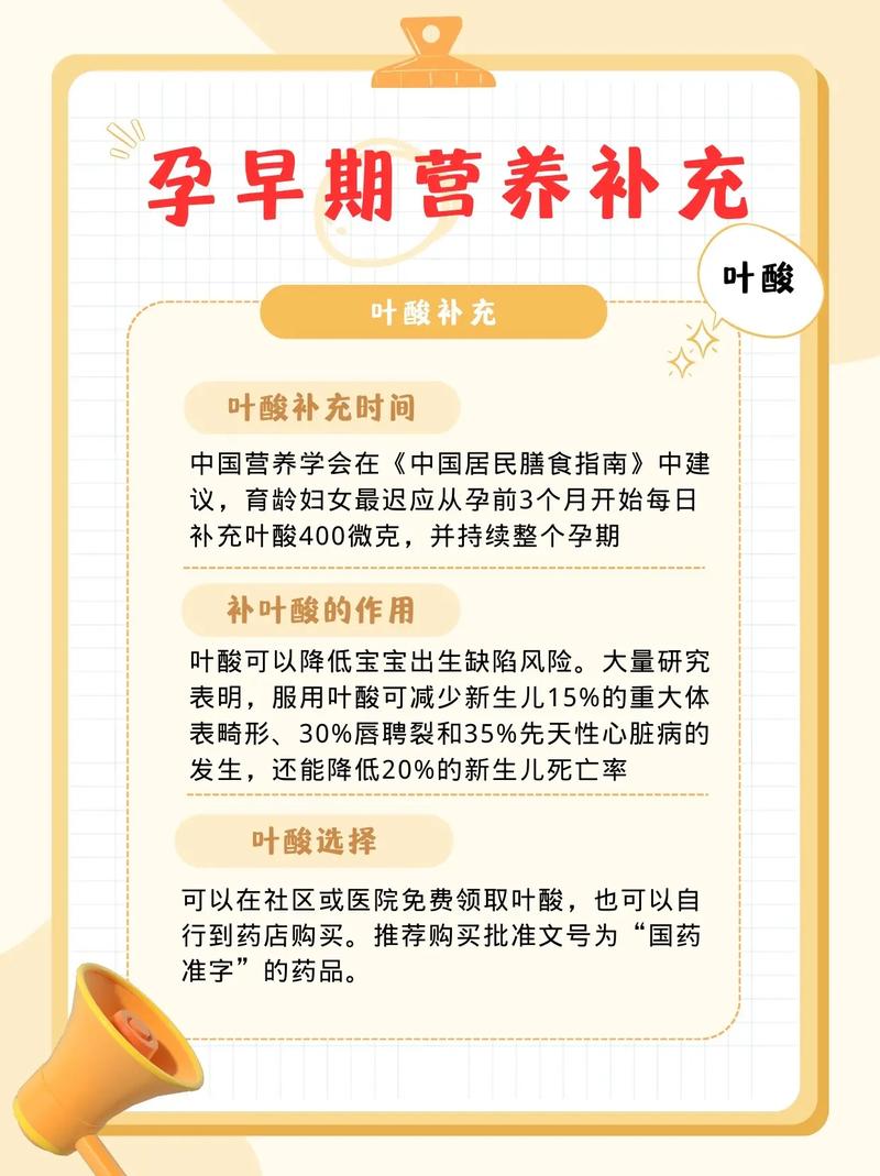 孕期补叶酸：宝宝健康的关键一步