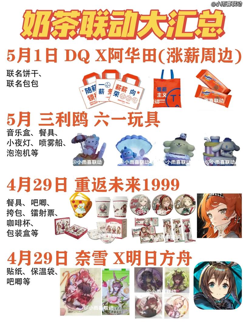 梦幻联动，解锁多元魅力：品牌联名系列大赏