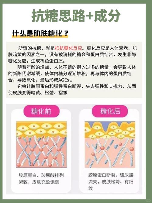 详细阅读:肌肤糖化:危害揭秘与抗糖攻略 肌肤糖化:危害揭秘与抗糖攻略