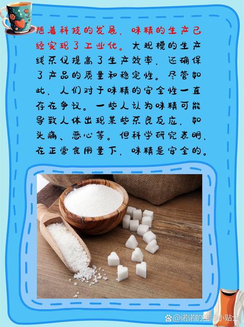 味精：提鲜佳品的前世今生与科学奥秘