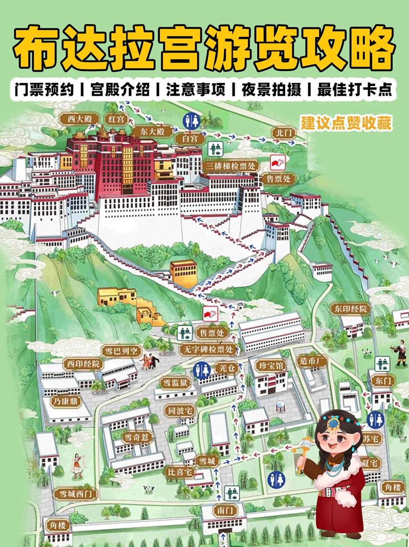 雪域高原的神圣之旅：拉萨布达拉宫朝拜全攻略