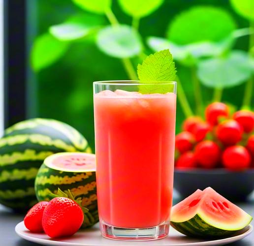 清凉一夏：西瓜汁的甜蜜魔法