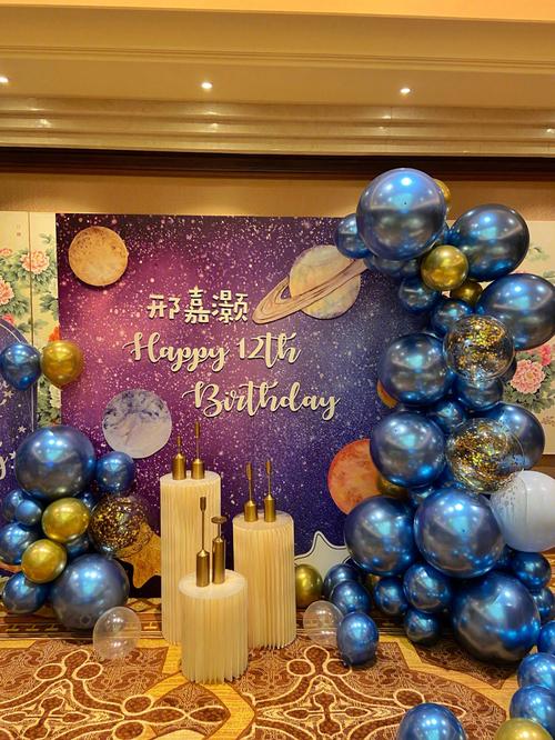 梦幻星空主题生日派对策划方案