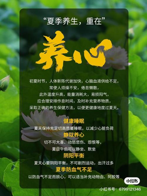 夏季养生：顺应时节，呵护身心