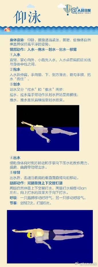 仰泳的技巧与练习全解析