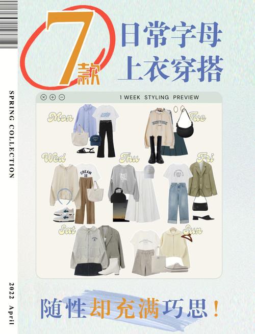 字母图案，时尚穿搭的密码