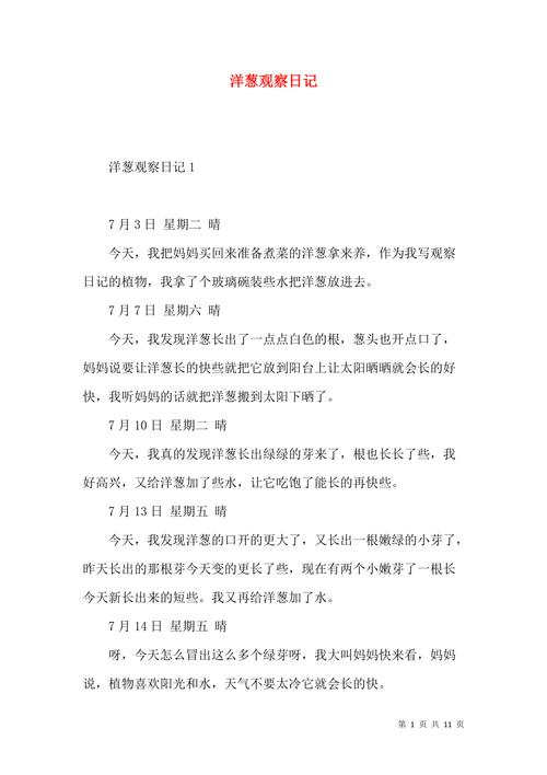 以下是一份关于“洋葱末”的文章示例：