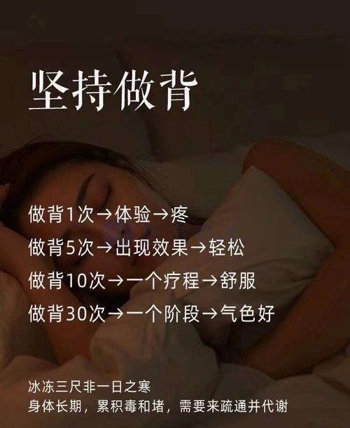 背部护理：解锁健康与美丽的密码