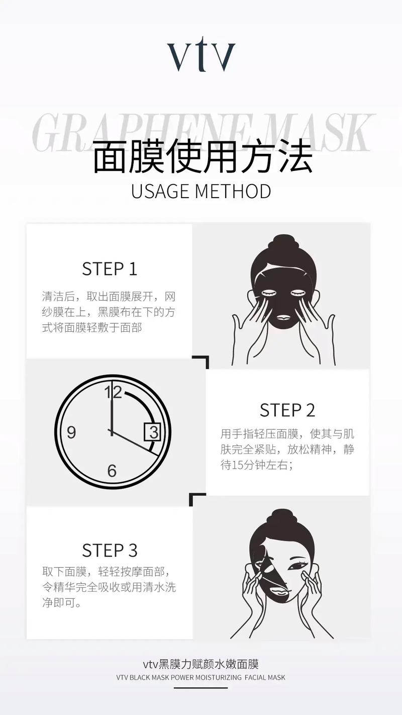 清洁面膜的正确使用指南：解锁肌肤深层清洁密码