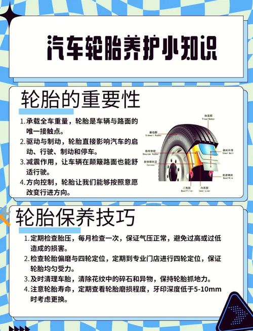 汽车轮胎保养全攻略：保障行车安全，延长使用寿命