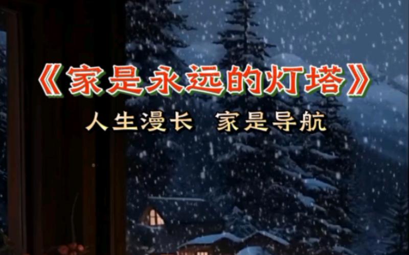亲情的港湾：岁月里的温暖灯塔