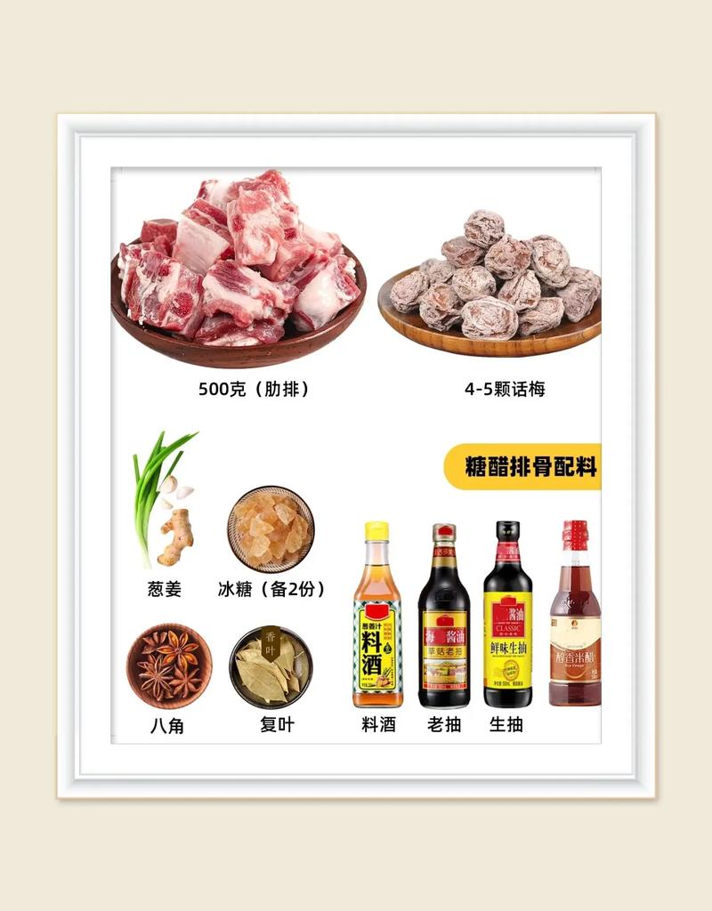 糖醋排骨的正宗做法与美味密码