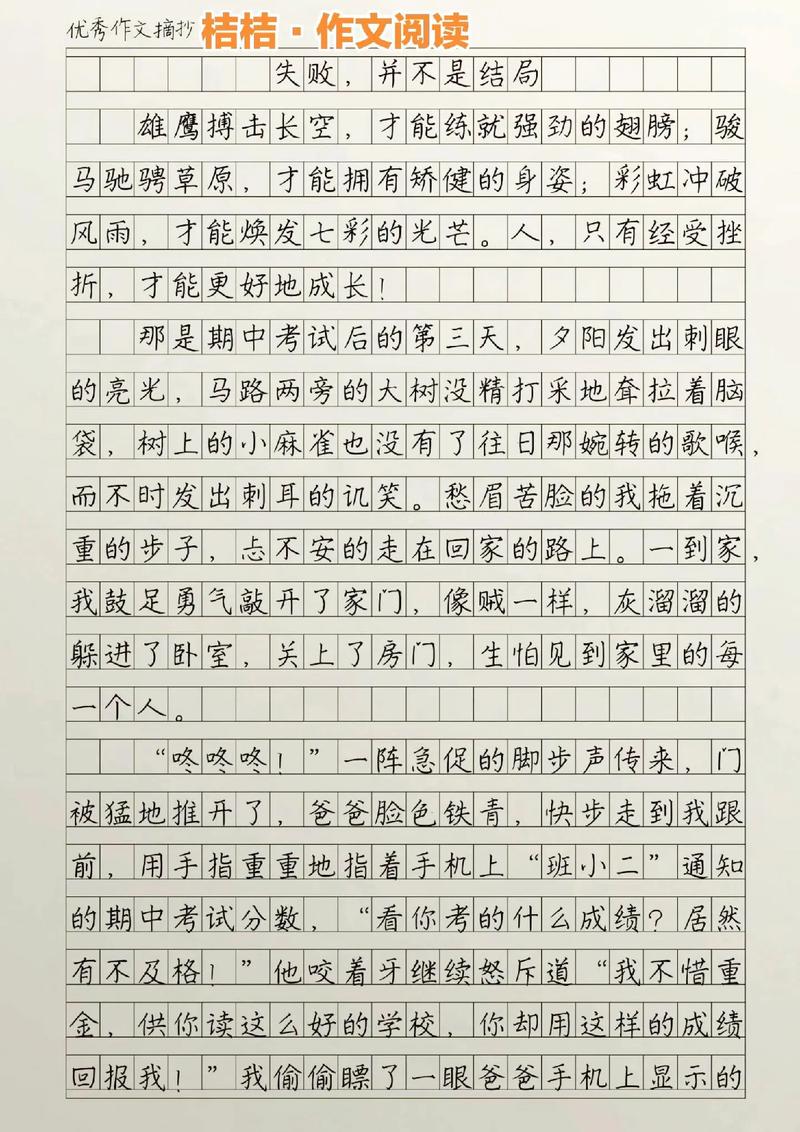 从失败中走向辉煌：失败视为成长的深刻启示