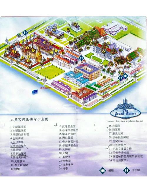 曼谷大皇宫游览指南：穿越时光，探寻泰国的皇家辉煌