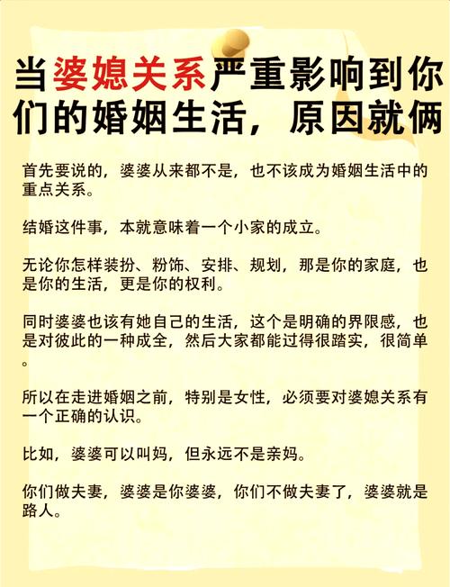 婆媳关系亲戚影响的深度剖析与应对策略