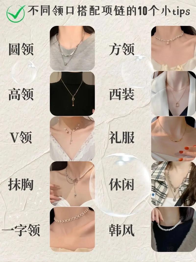 项链搭配：点亮整体造型的时尚密码