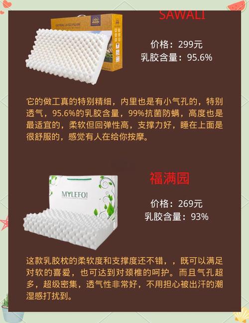 乳胶枕推荐指南：如何选择最适合您的健康睡眠伙伴